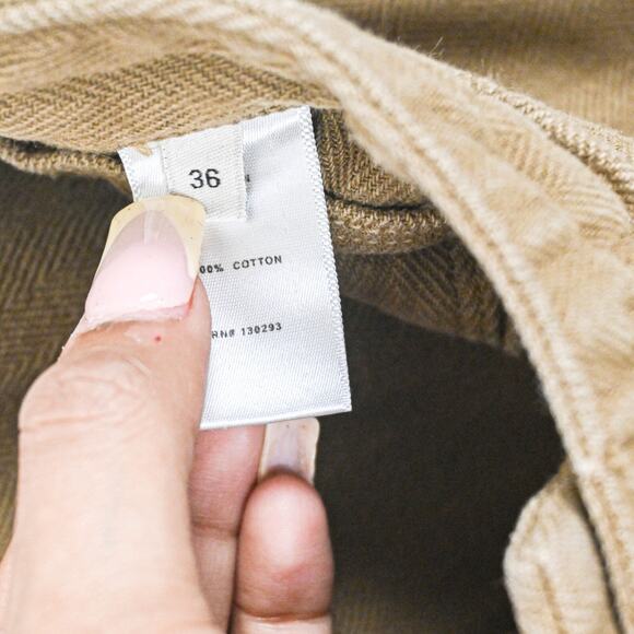 Prospective Flow Men's Kaze Olive 10oz Herringbone Japanese Military Pant sz 36 - Picture 9 of 10